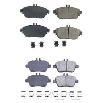 PowerStop® - Z17 Evolution Plus™ Ceramic Front and Rear Disc Brake Pad Set