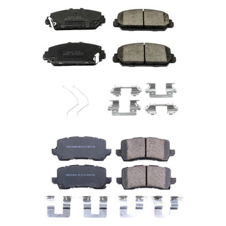 PowerStop® - Z17 Evolution Plus™ Ceramic Front and Rear Disc Brake Pad Set