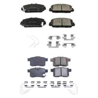 PowerStop® - Z17 Evolution Plus™ Ceramic Front and Rear Disc Brake Pad Set