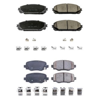 PowerStop® - Z17 Evolution Plus™ Ceramic Front and Rear Disc Brake Pad Set