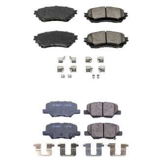 PowerStop® - Z17 Evolution Plus™ Ceramic Front and Rear Disc Brake Pad Set