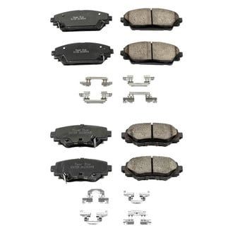 PowerStop® - Z17 Evolution Plus™ Ceramic Front and Rear Disc Brake Pad Set
