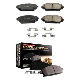 PowerStop® - Z17 Evolution Plus™ Ceramic Front and Rear Disc Brake Pad Set
