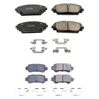 PowerStop® - Z17 Evolution Plus™ Ceramic Front and Rear Disc Brake Pad Set