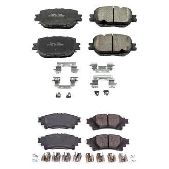 PowerStop® - Z17 Evolution Plus™ Ceramic Front and Rear Disc Brake Pad Set