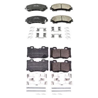 PowerStop® - Z17 Evolution Plus™ Ceramic Front and Rear Disc Brake Pad Set
