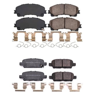 PowerStop® - Z17 Evolution Plus™ Ceramic Front and Rear Disc Brake Pad Set