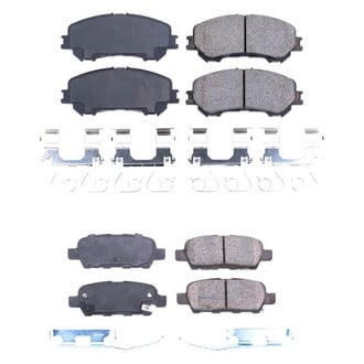 PowerStop® - Z17 Evolution Plus™ Ceramic Front and Rear Disc Brake Pad Set