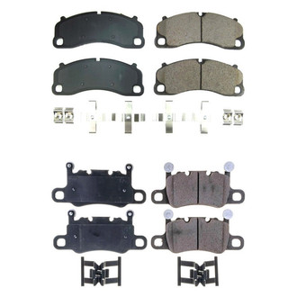PowerStop® - Z17 Evolution Plus™ Ceramic Front and Rear Disc Brake Pad Set