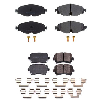 PowerStop® - Z17 Evolution Plus™ Ceramic Front and Rear Disc Brake Pad Set