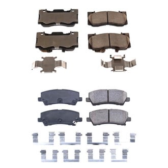 PowerStop® - Z17 Evolution Plus™ Ceramic Front and Rear Disc Brake Pad Set