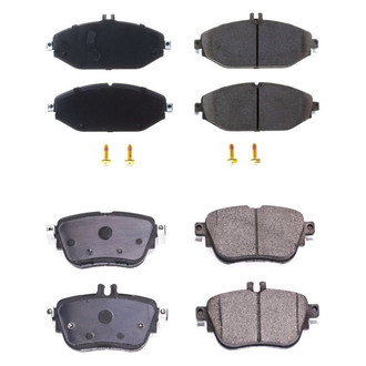 PowerStop® - Z17 Evolution Plus™ Ceramic Front and Rear Disc Brake Pad Set