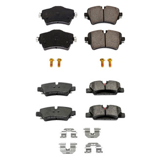 PowerStop® - Z17 Evolution Plus™ Ceramic Front and Rear Disc Brake Pad Set