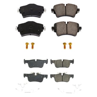 PowerStop® - Z17 Evolution Plus™ Ceramic Front and Rear Disc Brake Pad Set