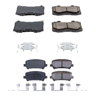 PowerStop® - Z17 Evolution Plus™ Ceramic Front and Rear Disc Brake Pad Set