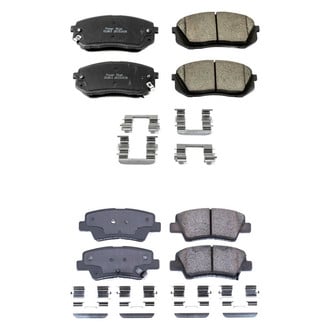PowerStop® - Z17 Evolution Plus™ Ceramic Front and Rear Disc Brake Pad Set