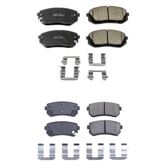 PowerStop® - Z17 Evolution Plus™ Ceramic Front and Rear Disc Brake Pad Set