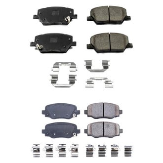 PowerStop® - Z17 Evolution Plus™ Ceramic Front and Rear Disc Brake Pad Set