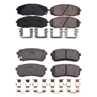 PowerStop® - Z17 Evolution Plus™ Ceramic Front and Rear Disc Brake Pad Set