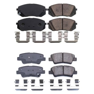 PowerStop® - Z17 Evolution Plus™ Ceramic Front and Rear Disc Brake Pad Set
