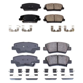 PowerStop® - Z17 Evolution Plus™ Ceramic Front and Rear Disc Brake Pad Set
