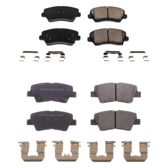 PowerStop® - Z17 Evolution Plus™ Ceramic Front and Rear Disc Brake Pad Set