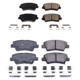 PowerStop® - Z17 Evolution Plus™ Ceramic Front and Rear Disc Brake Pad Set