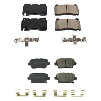 PowerStop® - Z17 Evolution Plus™ Ceramic Front and Rear Disc Brake Pad Set