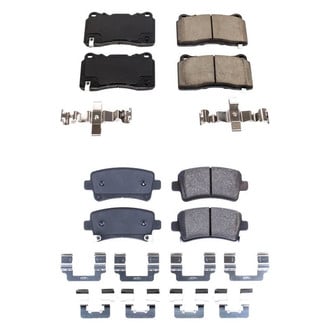PowerStop® - Z17 Evolution Plus™ Ceramic Front and Rear Disc Brake Pad Set