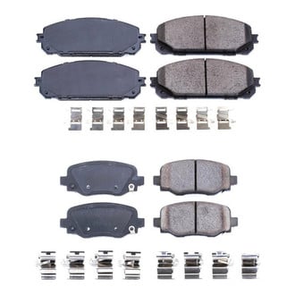 PowerStop® - Z17 Evolution Plus™ Ceramic Front and Rear Disc Brake Pad Set