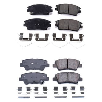 PowerStop® - Z17 Evolution Plus™ Ceramic Front and Rear Disc Brake Pad Set