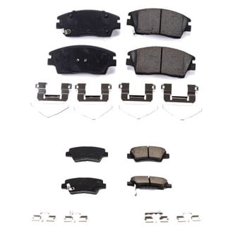PowerStop® - Z17 Evolution Plus™ Ceramic Front and Rear Disc Brake Pad Set