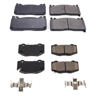 PowerStop® - Z17 Evolution Plus™ Ceramic Front and Rear Disc Brake Pad Set