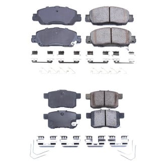 PowerStop® - Z17 Evolution Plus™ Ceramic Front and Rear Disc Brake Pad Set