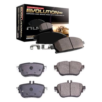 PowerStop® - Z17 Evolution Plus™ Ceramic Front and Rear Disc Brake Pad Set
