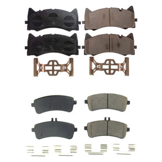 PowerStop® - Z17 Evolution Plus™ Ceramic Front and Rear Disc Brake Pad Set