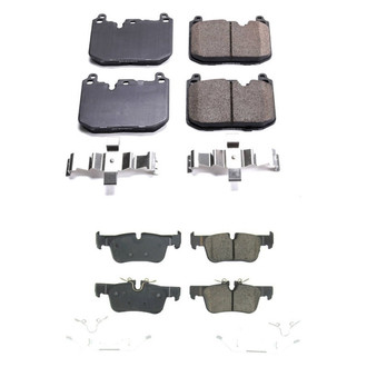 PowerStop® - Z17 Evolution Plus™ Ceramic Front and Rear Disc Brake Pad Set