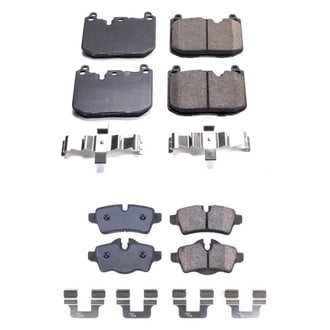 PowerStop® - Z17 Evolution Plus™ Ceramic Front and Rear Disc Brake Pad Set