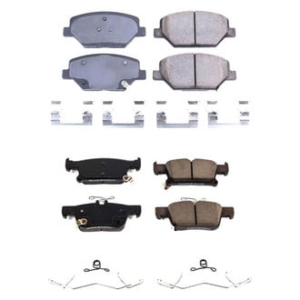PowerStop® - Z17 Evolution Plus™ Ceramic Front and Rear Disc Brake Pad Set