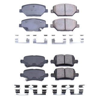 PowerStop® - Z17 Evolution Plus™ Ceramic Front and Rear Disc Brake Pad Set
