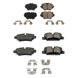 PowerStop® - Z17 Evolution Plus™ Ceramic Front and Rear Disc Brake Pad Set