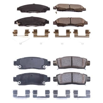 PowerStop® - Z17 Evolution Plus™ Ceramic Front and Rear Disc Brake Pad Set