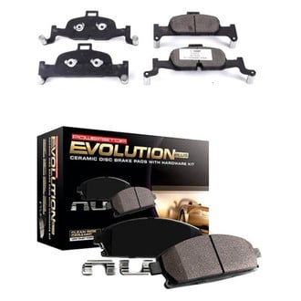 PowerStop® - Z17 Evolution Plus™ Ceramic Front and Rear Disc Brake Pad Set