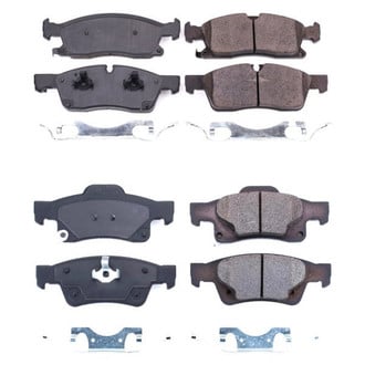 PowerStop® - Z17 Evolution Plus™ Ceramic Front and Rear Disc Brake Pad Set