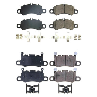 PowerStop® - Z17 Evolution Plus™ Ceramic Front and Rear Disc Brake Pad Set