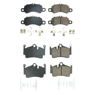 PowerStop® - Z17 Evolution Plus™ Ceramic Front and Rear Disc Brake Pad Set