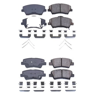 PowerStop® - Z17 Evolution Plus™ Ceramic Front and Rear Disc Brake Pad Set