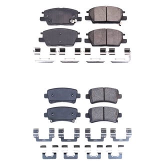 PowerStop® - Z17 Evolution Plus™ Ceramic Front and Rear Disc Brake Pad Set