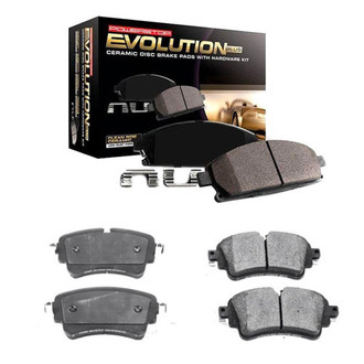 PowerStop® - Z17 Evolution Plus™ Ceramic Front and Rear Disc Brake Pad Set