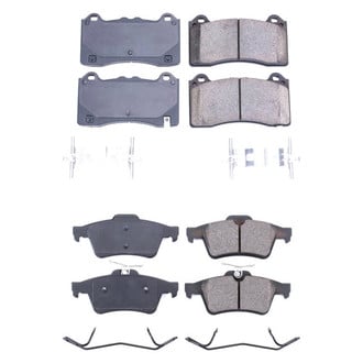 PowerStop® - Z17 Evolution Plus™ Ceramic Front and Rear Disc Brake Pad Set